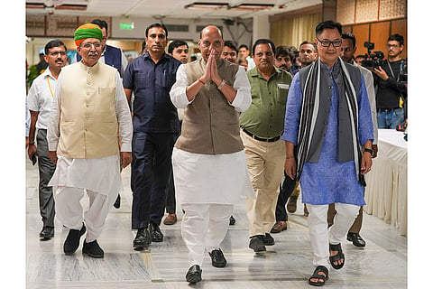 All-party meeting before Budget session